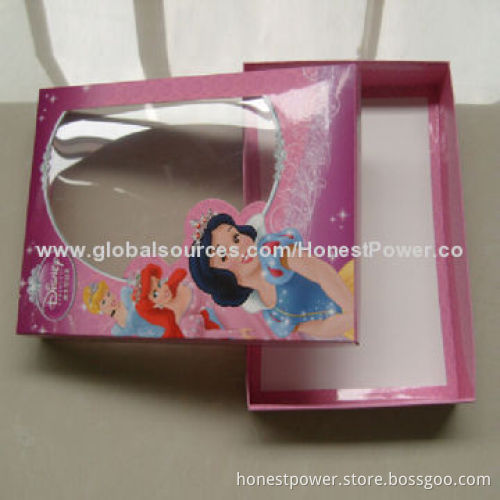 Folding Box, Made of 350gsm Paper, Customized Designs and Sizes Accepted
